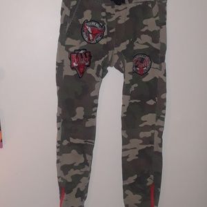 Chicago bull joggers